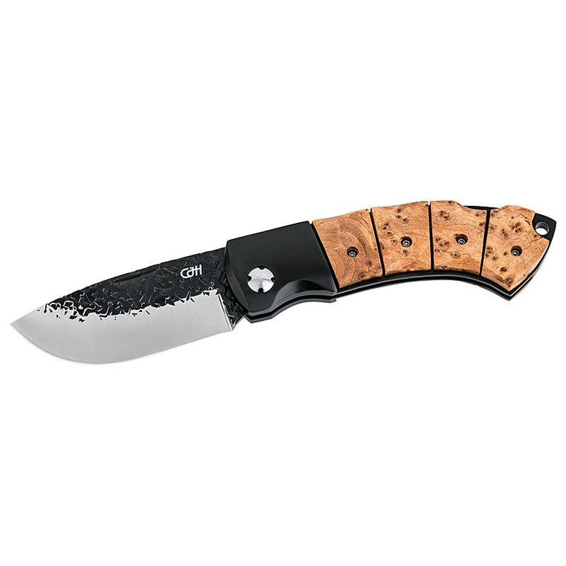 Briceag Herbertz CJH Taschenmesser - Oțel 420, Mâner Mesteacăn, Backlock
