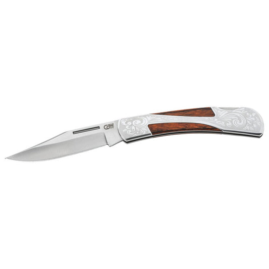 Briceag Herbertz CJH Taschenmesser - Oțel 420, Mâner Pakkaholz, Slipjoint