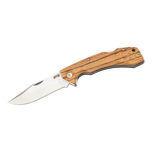 Briceag Herbertz CJH Taschenmesser - Oțel 420, Mâner Zebrano, Backlock