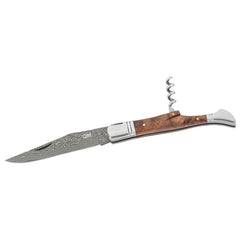 Briceag Herbertz Damast Quittenholz CJH - Damasc, Mâner Lemn de Gutui, Slipjoint