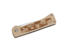 Briceag Herbertz Kindertaschenmesser Ozean - Oțel 440 A, Mâner Lemn Fag