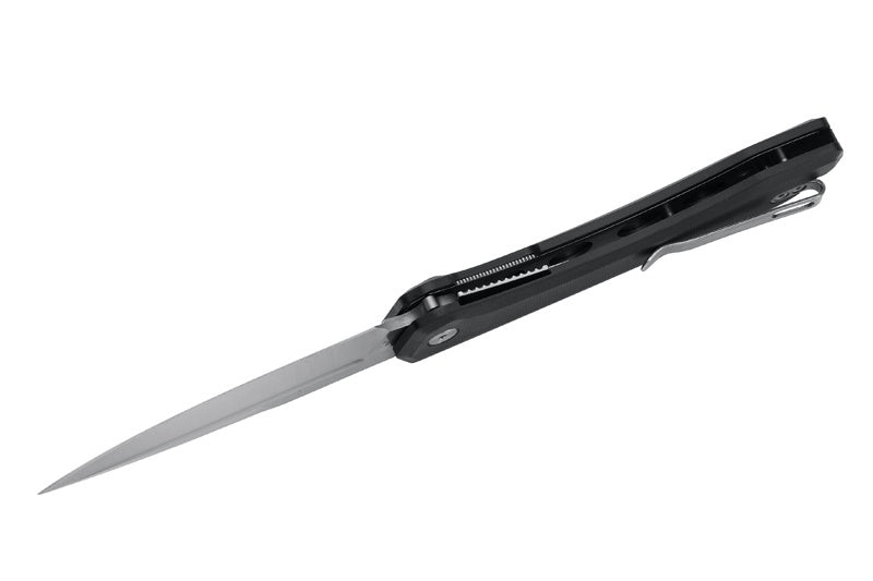 Briceag Herbertz Outdoor Liner Lock Negru G10 - Oțel D2, Mâner Ergonomic
