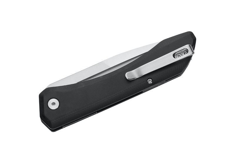 Briceag Herbertz Outdoor Liner Lock Negru G10 - Oțel D2, Mâner Ergonomic