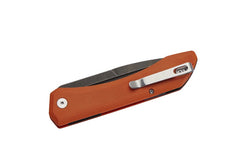Briceag Herbertz Outdoor Liner Lock Portocaliu - Oțel D2, Mâner Micarta