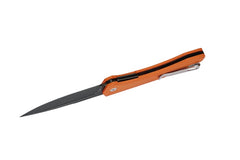 Briceag Herbertz Outdoor Liner Lock Portocaliu - Oțel D2, Mâner Micarta