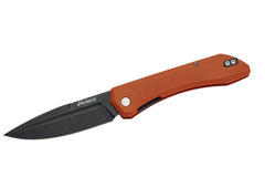 Briceag Herbertz Outdoor Liner Lock Portocaliu - Oțel D2, Mâner Micarta