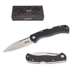 Briceag Herbertz Selektion Einhandmesser G10 Negru - Oțel 440 A, Backlock