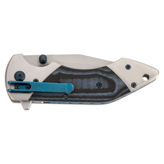 Briceag Herbertz Selektion Einhandmesser Negru/Albastru - D2, Linerlock G-10