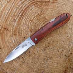 Briceag Herbertz Selektion Taschenmesser - Oțel 440A, Mâner Pakkaholz, Backlock