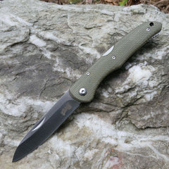Briceag Herbertz Selektion Taschenmesser Verde - Oțel 440 A, Backlock