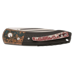 Briceag Herbertz Taschenmesser Carbon Negru - Oțel D2, Linerlock