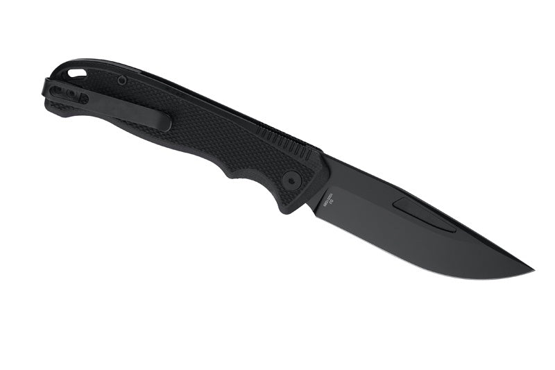 Briceag Herbertz Taschenmesser Performance Liner Lock D2, Lamă Neagră, G10 - Oțel D2, Liner Lock