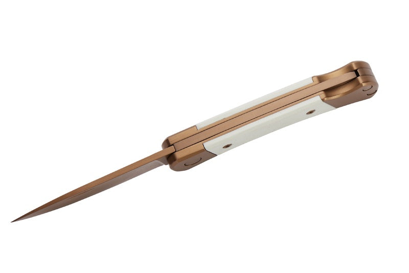 Briceag Herbertz Taschenmesser Rosengold - Oțel D2, Lamă Pliabilă