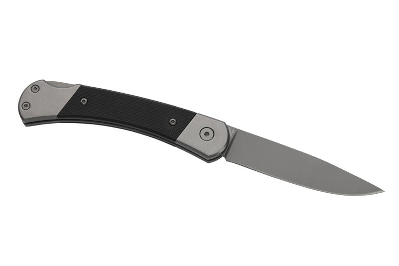 Briceag Herbertz Taschenmesser Titanbeschichtung Grey - D2, Blocare Liner-Lock