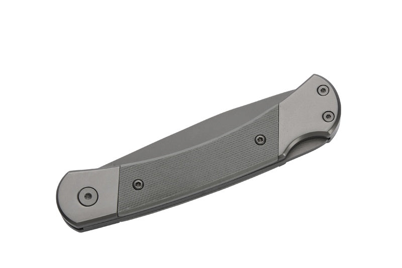 Briceag Herbertz Taschenmesser Titanbeschichtung Grey - Oțel D2, Mâner Ergonomic