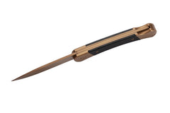 Briceag Herbertz Taschenmesser Titanbeschichtung - Oțel D2, Mâner Plastic, Roségold