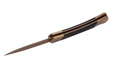 Briceag Herbertz Taschenmesser Titanbeschichtung - Oțel D2, Mâner Plastic, Roségold