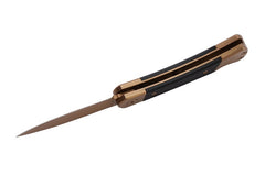 Briceag Herbertz Taschenmesser Titanbeschichtung Rosengold D2, Small - D2, Închidere Pliabilă