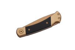 Briceag Herbertz Taschenmesser Titanbeschichtung Rosengold D2, Small - D2, Închidere Pliabilă