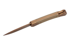 Briceag Herbertz Taschenmesser Titanbeschichtung Rosengold Sand - Oțel D2, Mâner Ergonomic