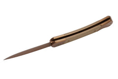 Briceag Herbertz Taschenmesser Titanbeschichtung Rosengold Sand - Oțel D2, Mâner Ergonomic