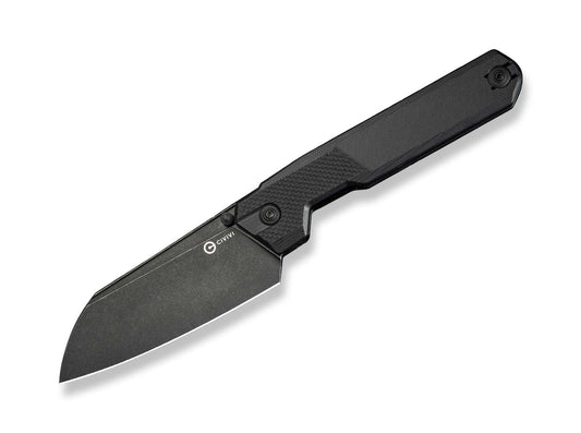 Briceag Hid G10 All Black CIVIVI- Lama Reverse Tanto, Maner G10 Negru