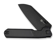 Briceag Hid G10 All Black CIVIVI- Lama Reverse Tanto, Maner G10 Negru