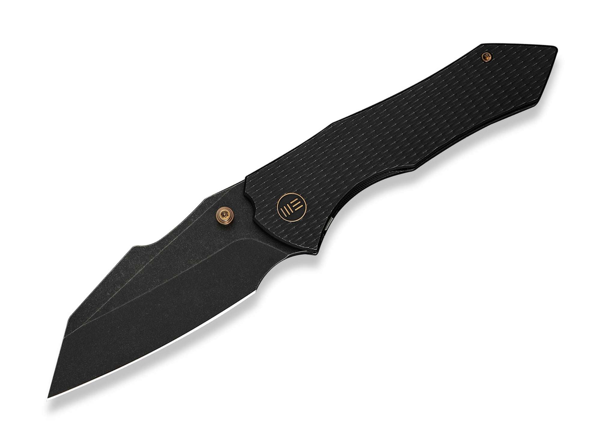 Briceag High-Fin XL 20CV Titanium All Black WE Knife- Maner Titaniu, Lama 20CV