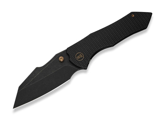 Briceag High-Fin XL 20CV Titanium All Black WE Knife- Maner Titaniu, Lama 20CV