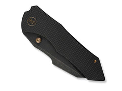 Briceag High-Fin XL 20CV Titanium All Black WE Knife- Maner Titaniu, Lama 20CV