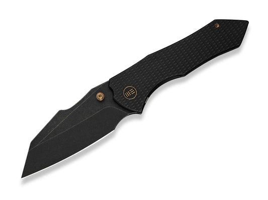Briceag High-Fin XL 20CV Titanium All Black WE Knife- Maner Titaniu, Lama 20CV