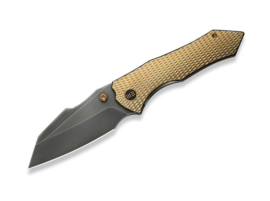 Briceag High-Fin XL 20CV Titanium Gold WE Knife- Robust, Utilizare EDC