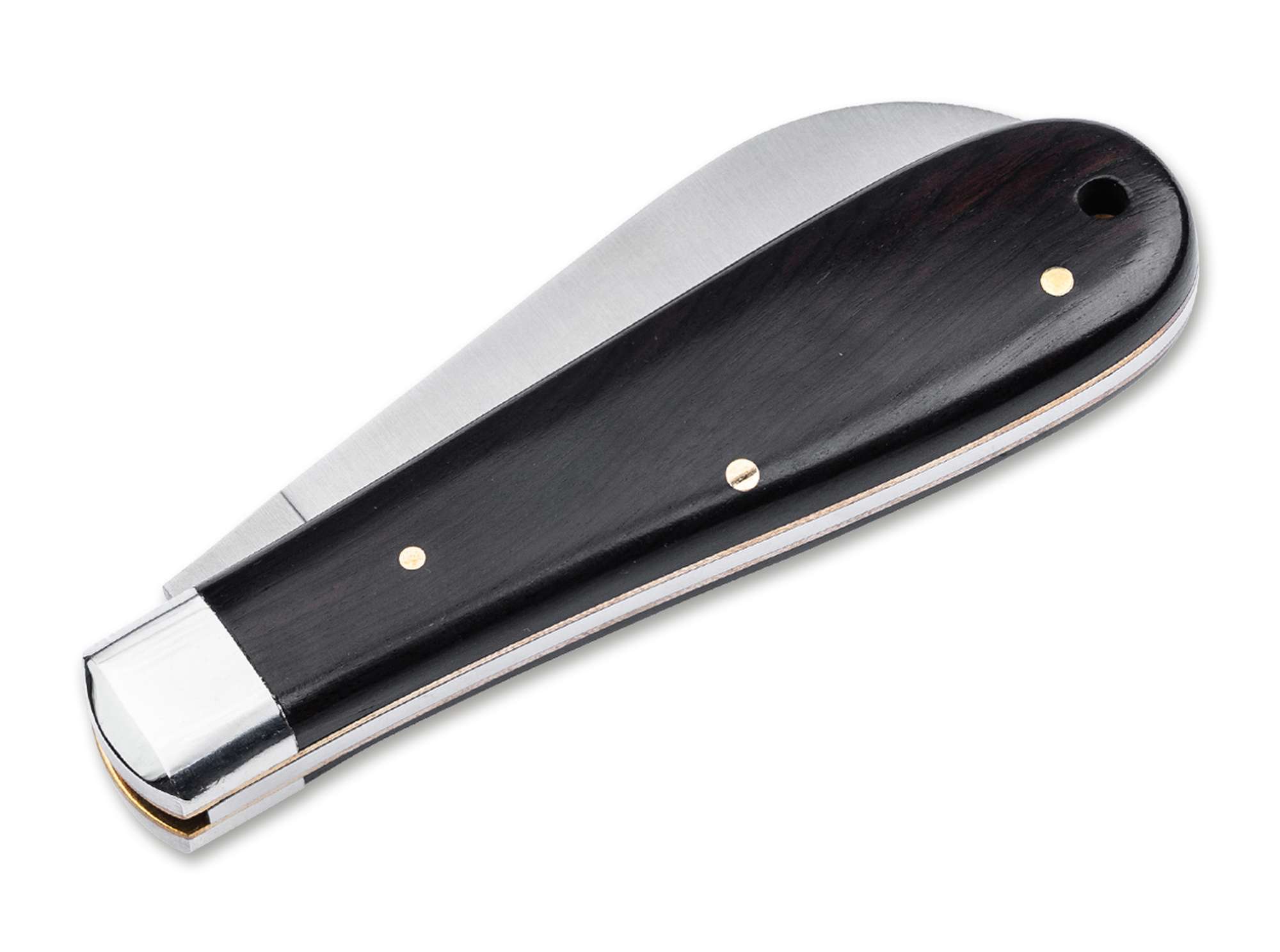 Briceag History Knife & Tool Anchor Knife Boker- Lamă Sheepsfoot, Mâner din abanos