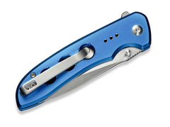 Briceag Hyperpulse Aluminum Blue CIVIVI- Aluminiu, Button Lock