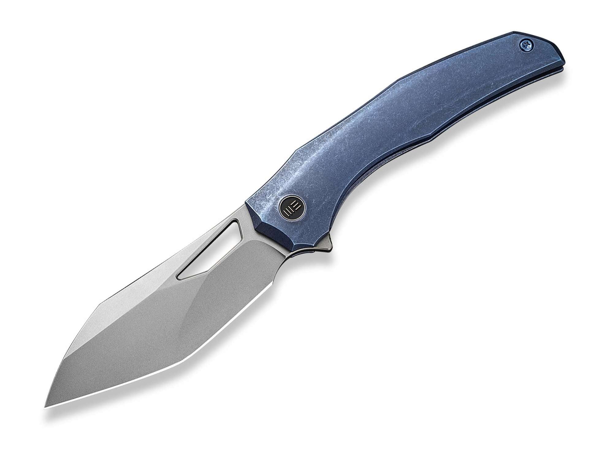 Briceag Ignio 20CV Blue Ti Mystery Box WE Knife- Lama 20CV, Maner Titan