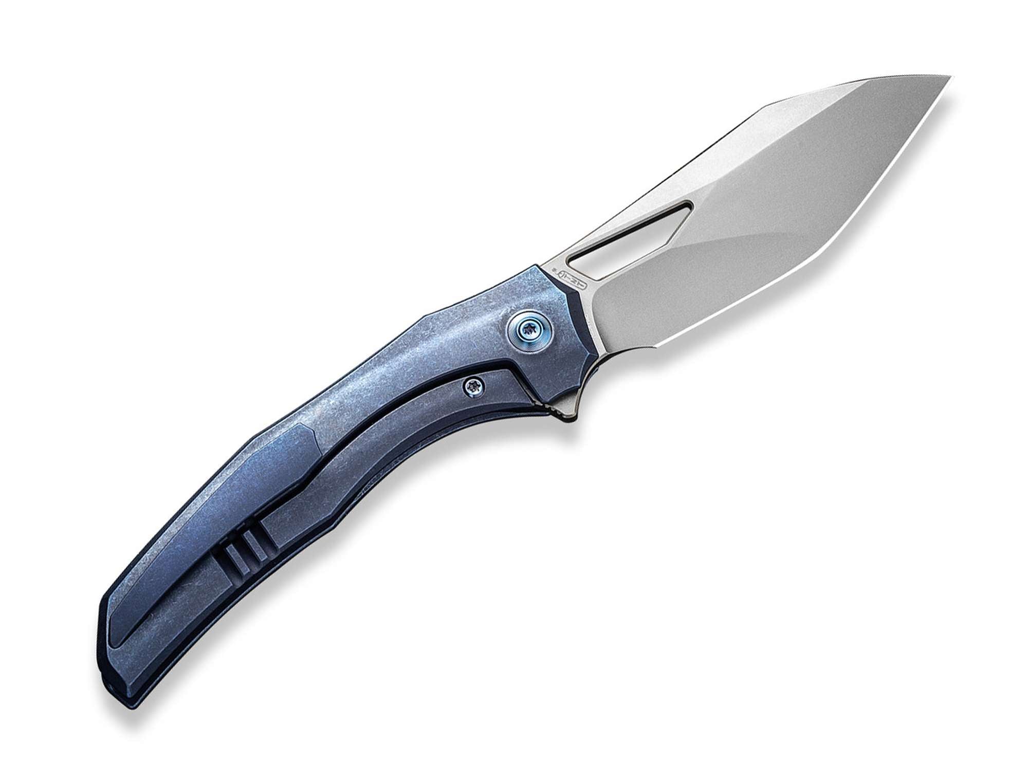 Briceag Ignio 20CV Blue Ti Mystery Box WE Knife- Lama 20CV, Maner Titan