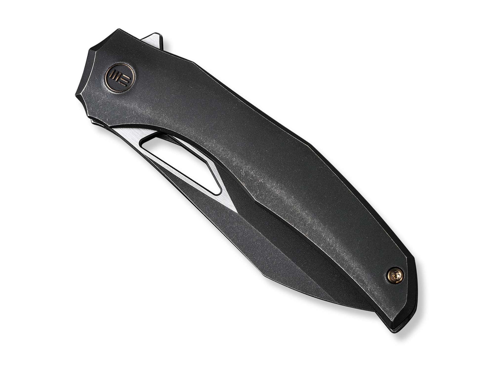 Briceag Ignio 20CV Ti All Black Mystery Box WE Knife- Lama 20CV, Maner Titan Negru