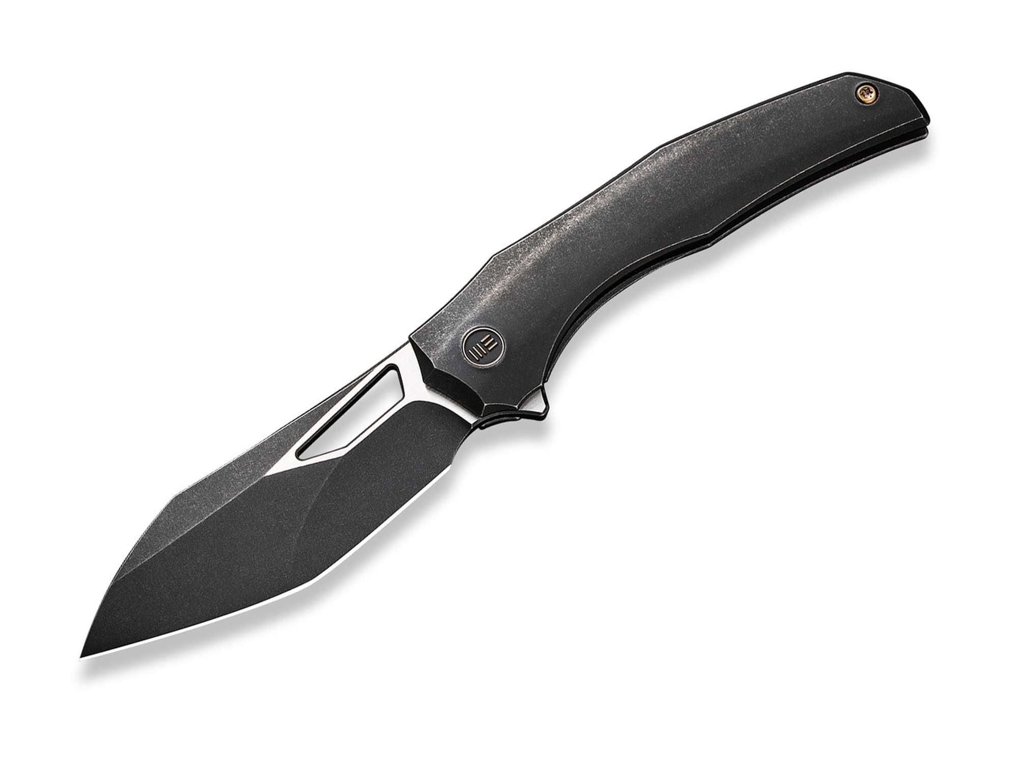 Briceag Ignio 20CV Ti All Black Mystery Box WE Knife- Lama 20CV, Maner Titan Negru