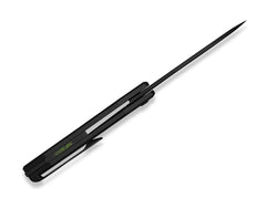 Briceag Inceptus M390 Black Ti Green & Black CF WE Knife- Lama M390, Maner Titan/CF