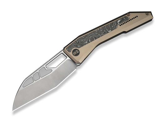 Briceag Inceptus M390 Campagne Ti Aluminum Foil CF WE Knife- Otel M390, Titan