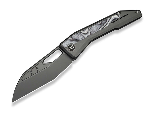 Briceag Inceptus M390 Ti White & Black G10 WE Knife- Lama M390, Maner Titan & G10