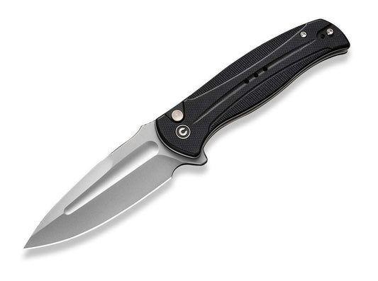 Briceag Incindie G10 Black CIVIVI- Buton Lock, Utilizare EDC