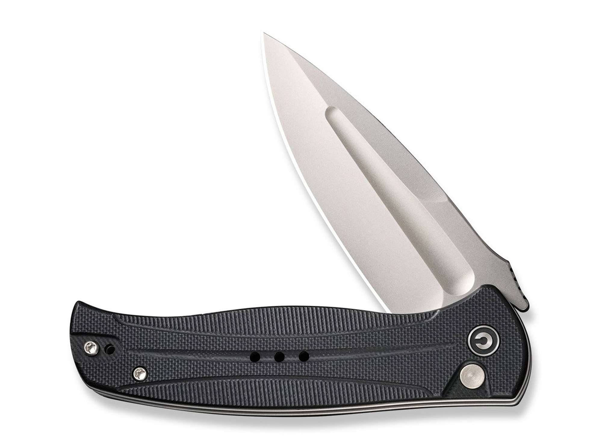 Briceag Incindie G10 Black CIVIVI- Buton Lock, Utilizare EDC