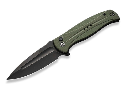 Briceag Incindie G10 OD Green CIVIVI- Lama Spearpoint, Maner G10 Verde