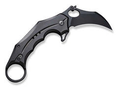 Briceag Incisor II Aluminum All Black CIVIVI- Lama Hawkbill, Mecanism Button Lock