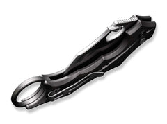 Briceag Incisor II Aluminum Grey CIVIVI- Design Karambit, Mecanism Button Lock