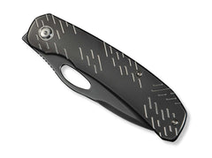 Briceag Inmate 20CV Ti Polished Gray Satin Raindrops WE Knife- EDC, Robust