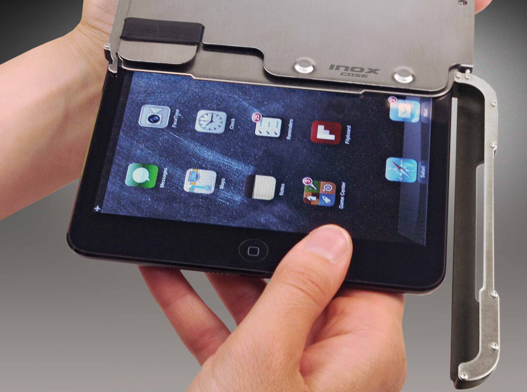 Briceag Inox Case iPad Mini Stainless CRKT- Protectie, Rotire 360