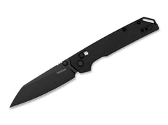 Briceag Iridium Reverse Tanto Black Kershaw- Lama D2, Blocare DuraLock
