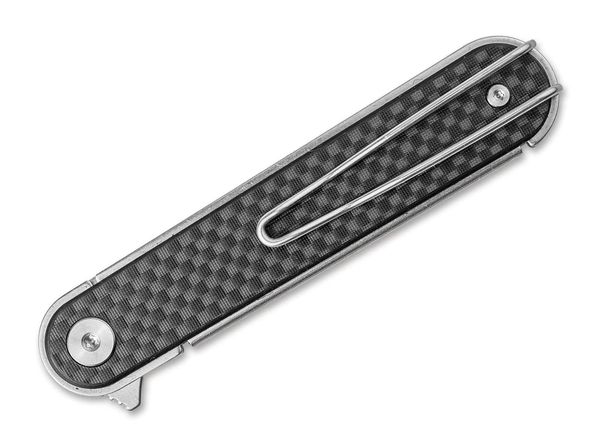Briceag Iris Flipper CF Real Steel- Ultra-usor, Maner Carbon